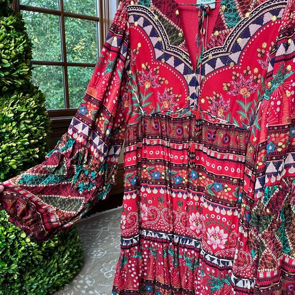 FARM Rio Colorful Dress - Picture 2 of 12